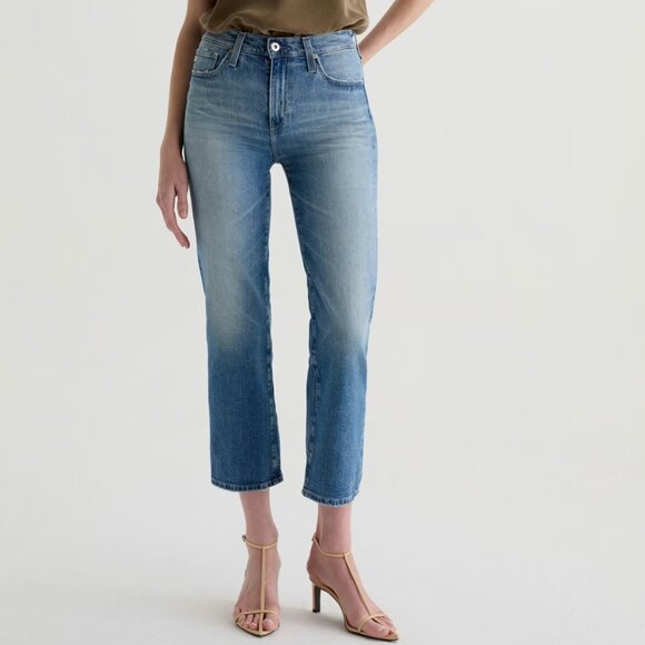 Ag Adriano Goldschmied Denim - Brinley Crop AG-ed™ Mid-Rise Straight Denim - Size 26 - NWT